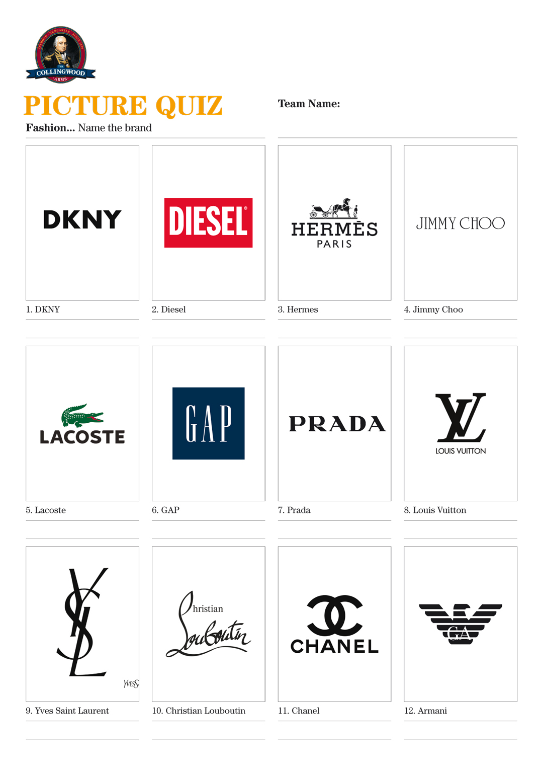 Fashion Logos