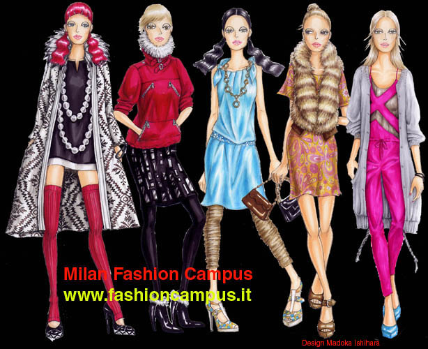 Fashion Models Drawings