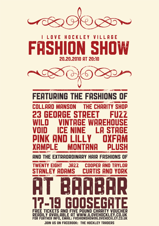 Fashion Show Poster