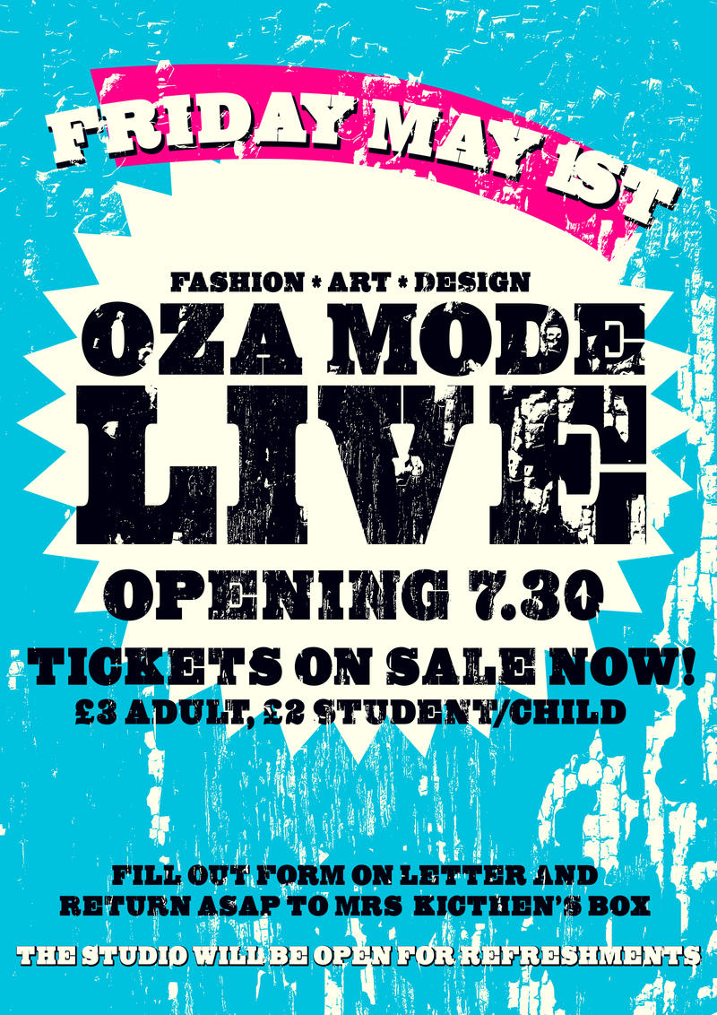 Fashion Show Poster