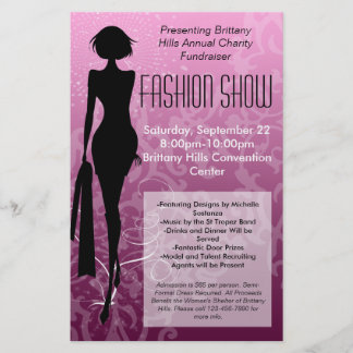 Fashion Show Poster Ideas