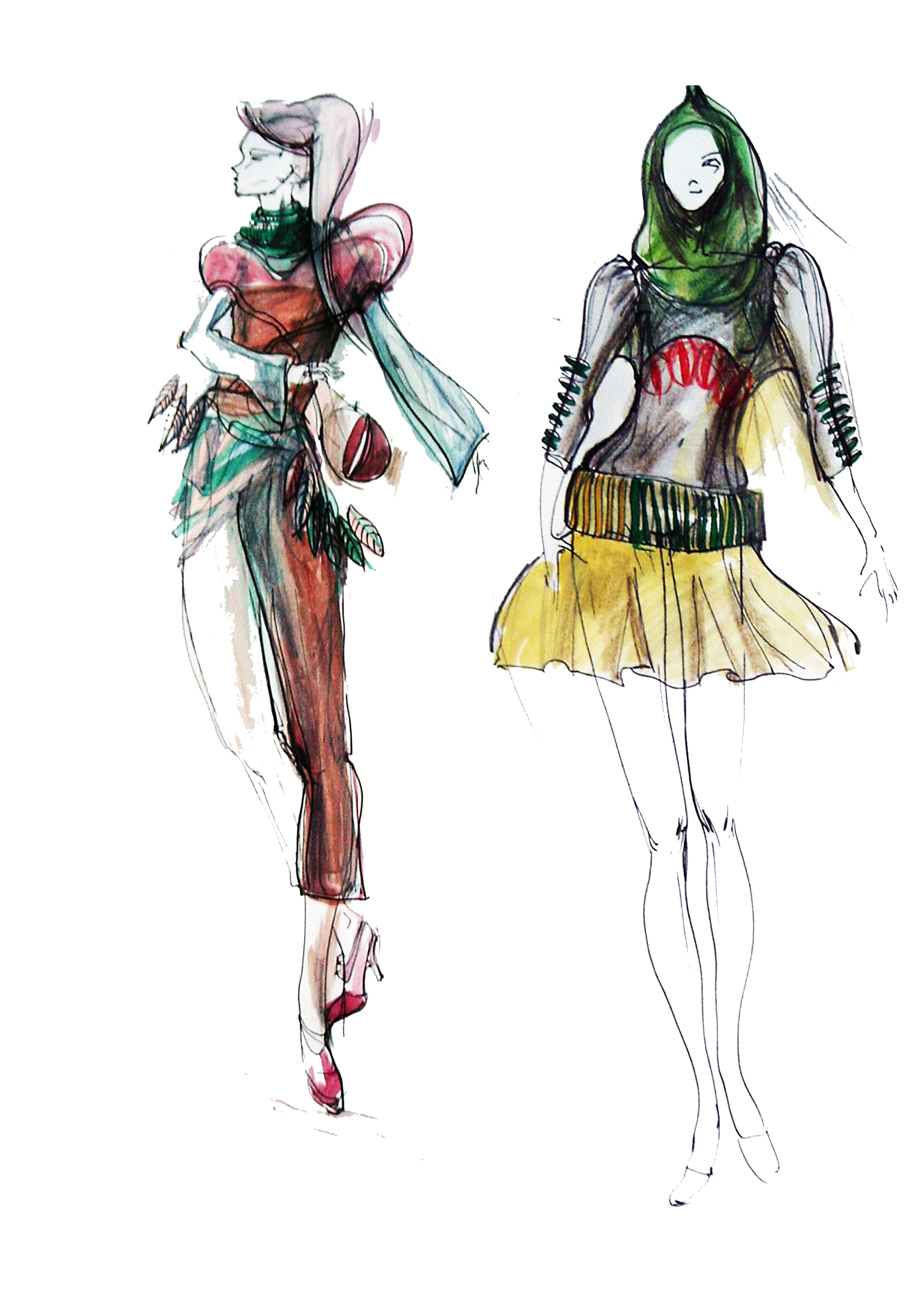 Fashion Sketches 2009