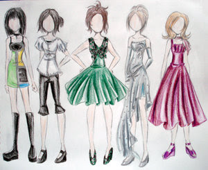 Fashion Sketches 2009