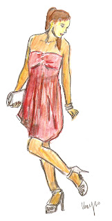 Fashion Sketches Dresses