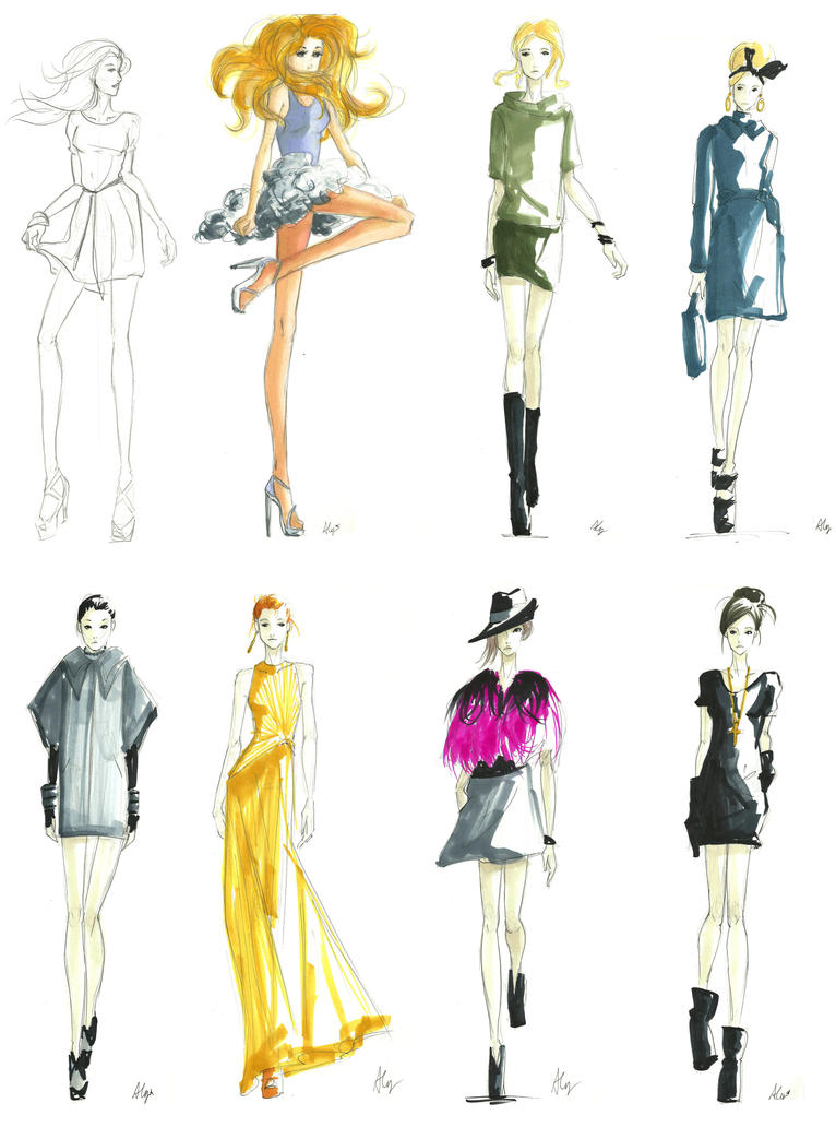 Fashion Sketches Manish Malhotra