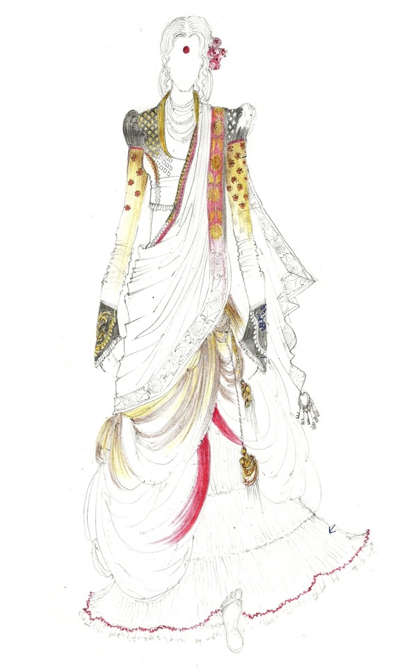 Fashion Sketches Manish Malhotra