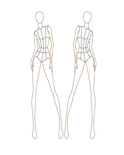 Fashion Sketches Template