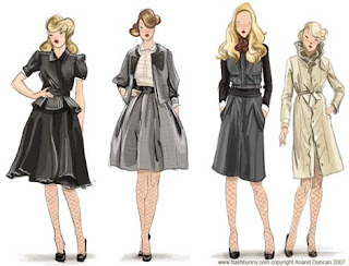 Fashion Sketches Template