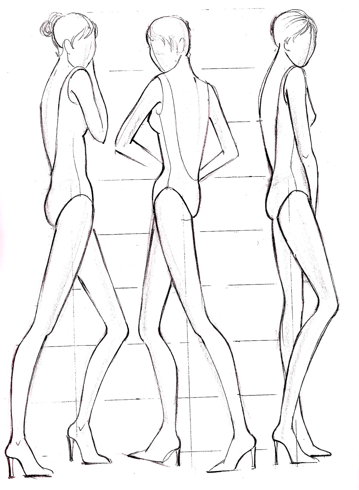 Fashion Sketches Template