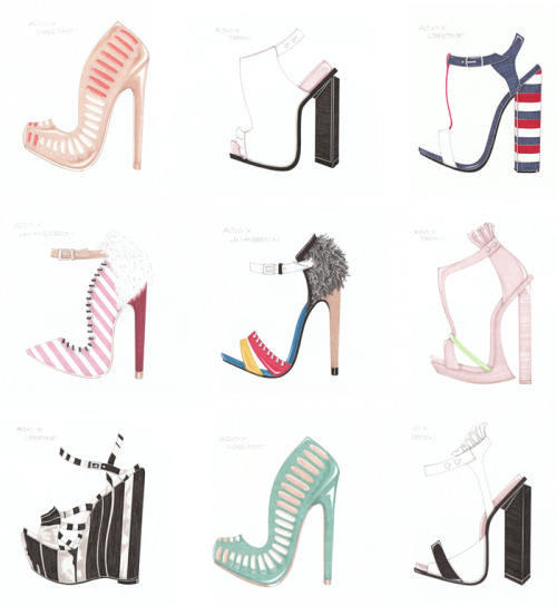 Fashion Sketches Tumblr Shoes