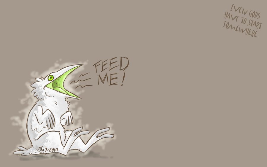 Feed Me Wallpaper