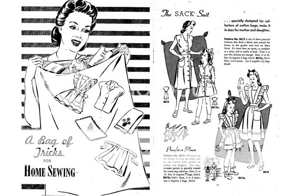 Feed Sack Clothing Wwii