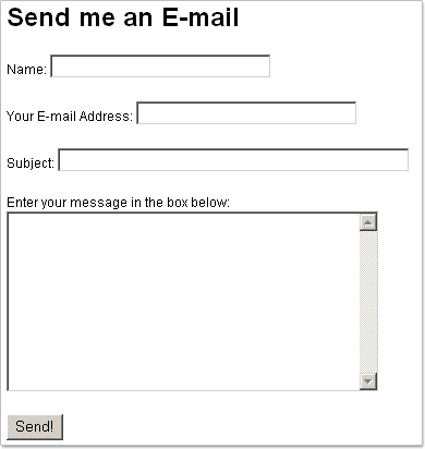 Feedback Form Example