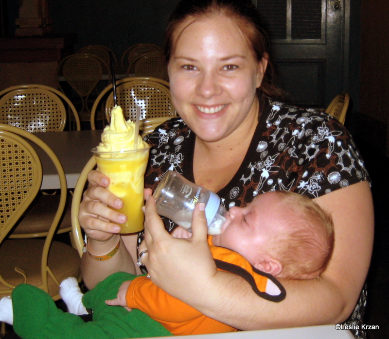 Feeding Baby Bottle First Time