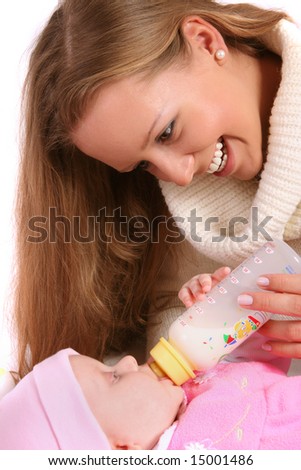 Feeding Bottle With Milk