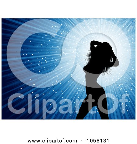 Female Dancer Silhouette Clip Art