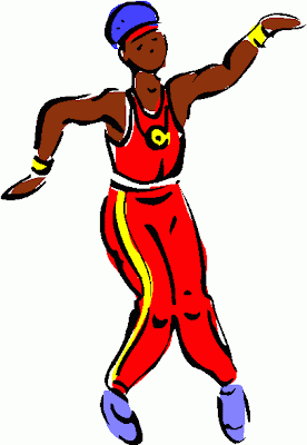 Female Hip Hop Dancer Clipart