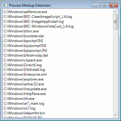 File Directory Listing