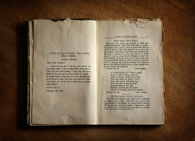 First Pages Of A Book