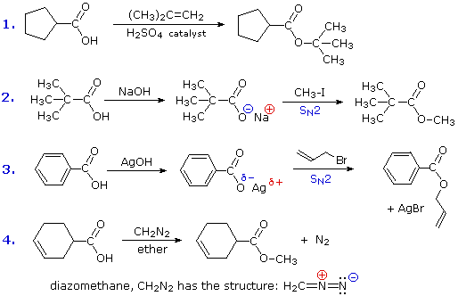 Fischer Esterification Reaction