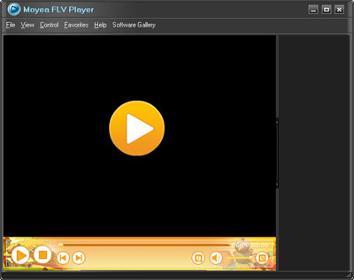 Flash Video Player Skin