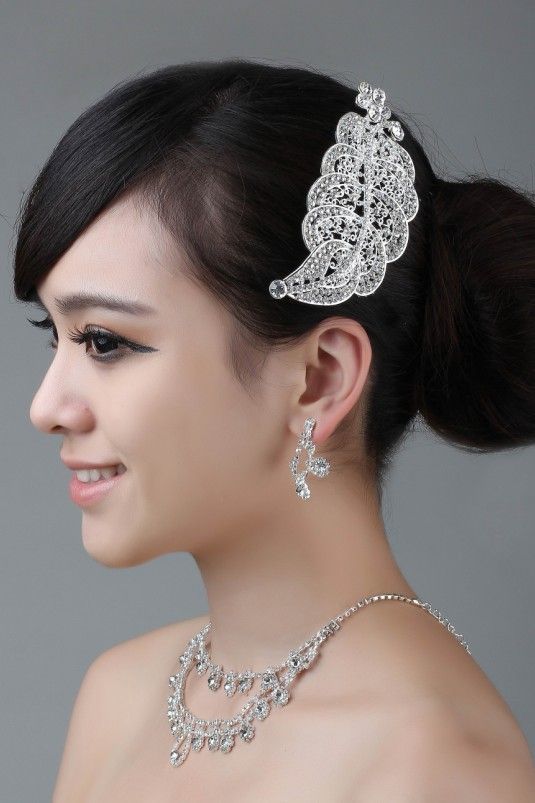 Flower Clips For Hair Wedding