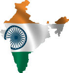 Flying Indian Flag Gif