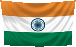 Flying Indian Flag Gif