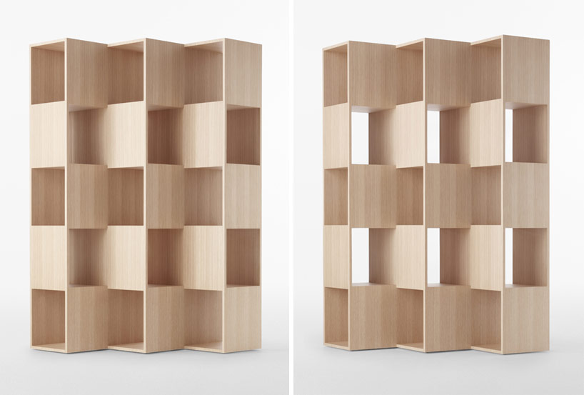 Folding Library Bookshelf