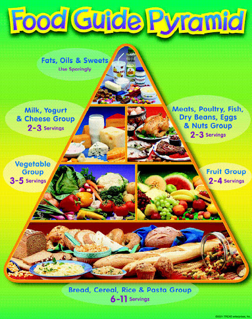 Food Groups Pyramid