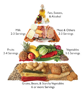 Food Groups Pyramid