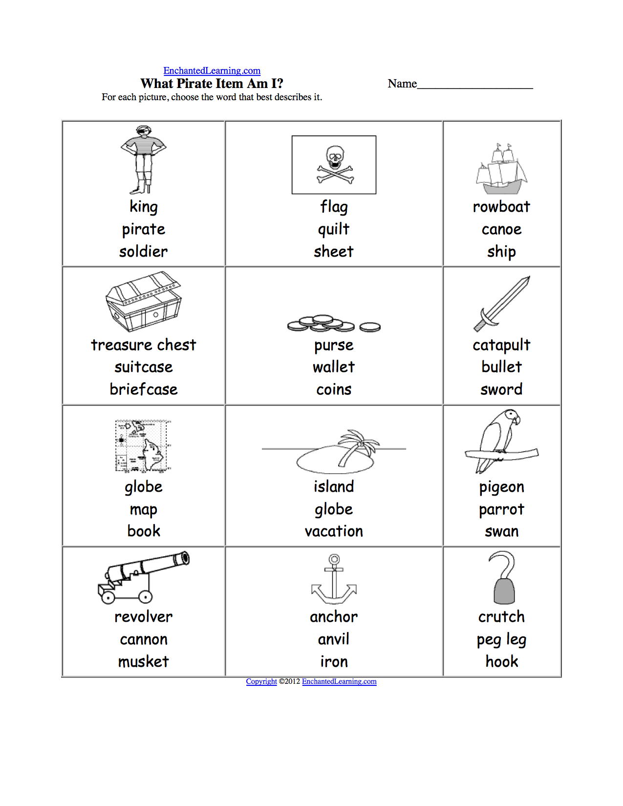 Food Web Worksheet Answers