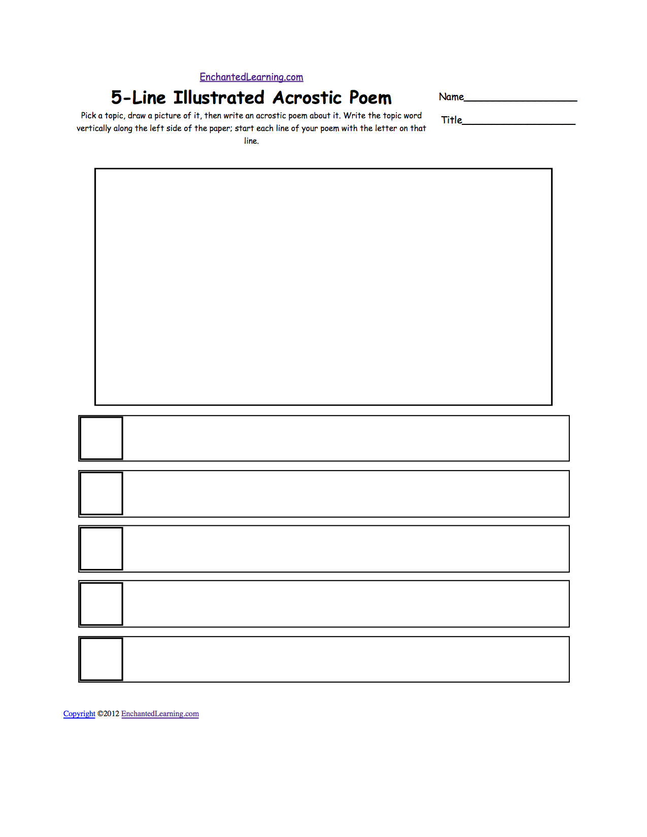 Food Web Worksheet Blank