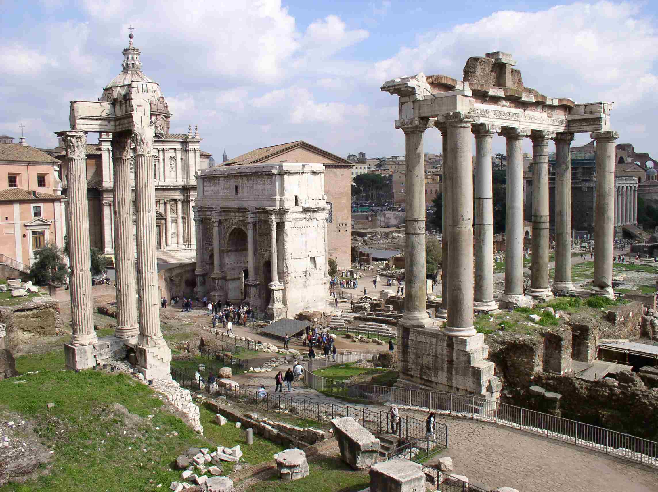 Forum Romanum Map