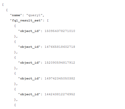 Fql Multiquery