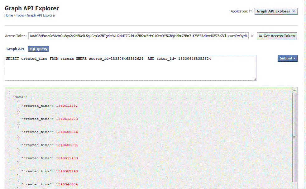 Fql Multiquery