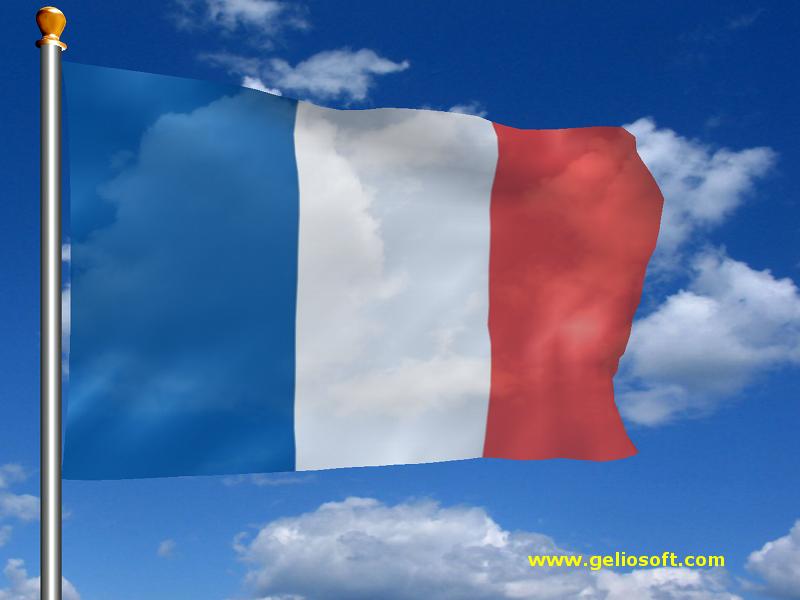 France Flag Animation