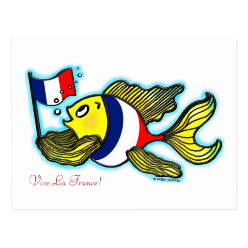 France Flag Cartoon