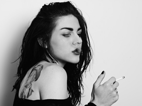 Frances Bean Cobain Tattoos 2012