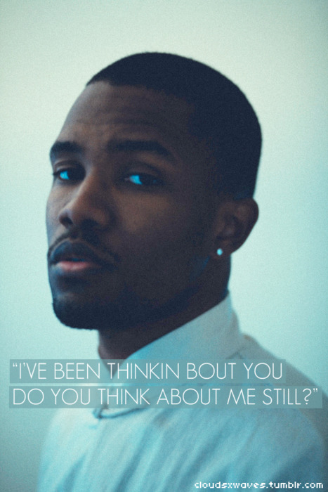 Frank Ocean Thinking About You Piano Notes