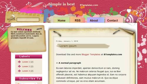 Free Blogger Layouts