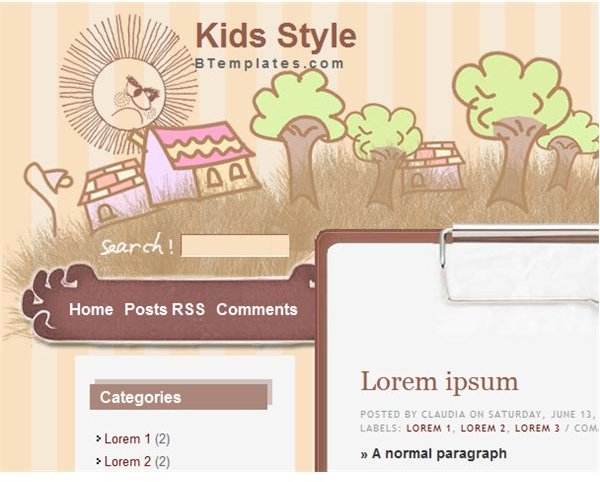 Free Blogger Layouts