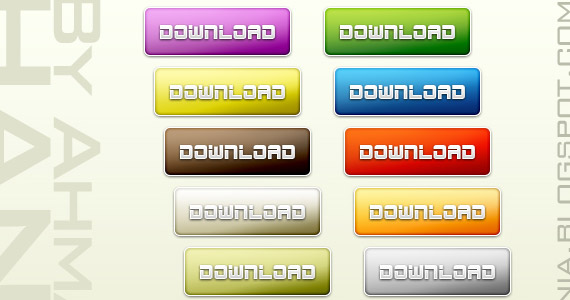 Free Download Button Psd