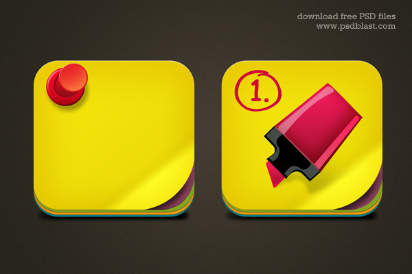 Free Download Button Psd