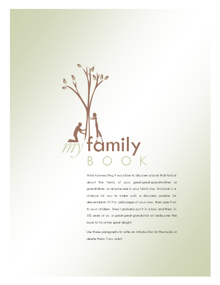 Free Family Tree Template For Word