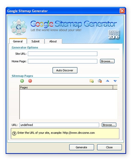 Free Google Sitemap.xml Generator