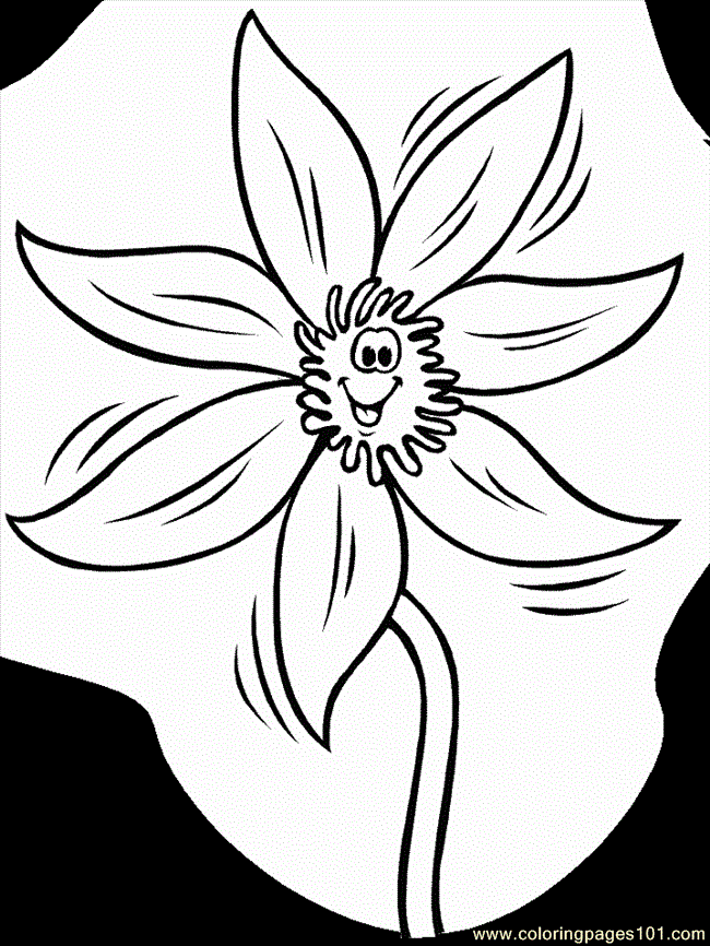 Free Pictures Of Flowers To Color