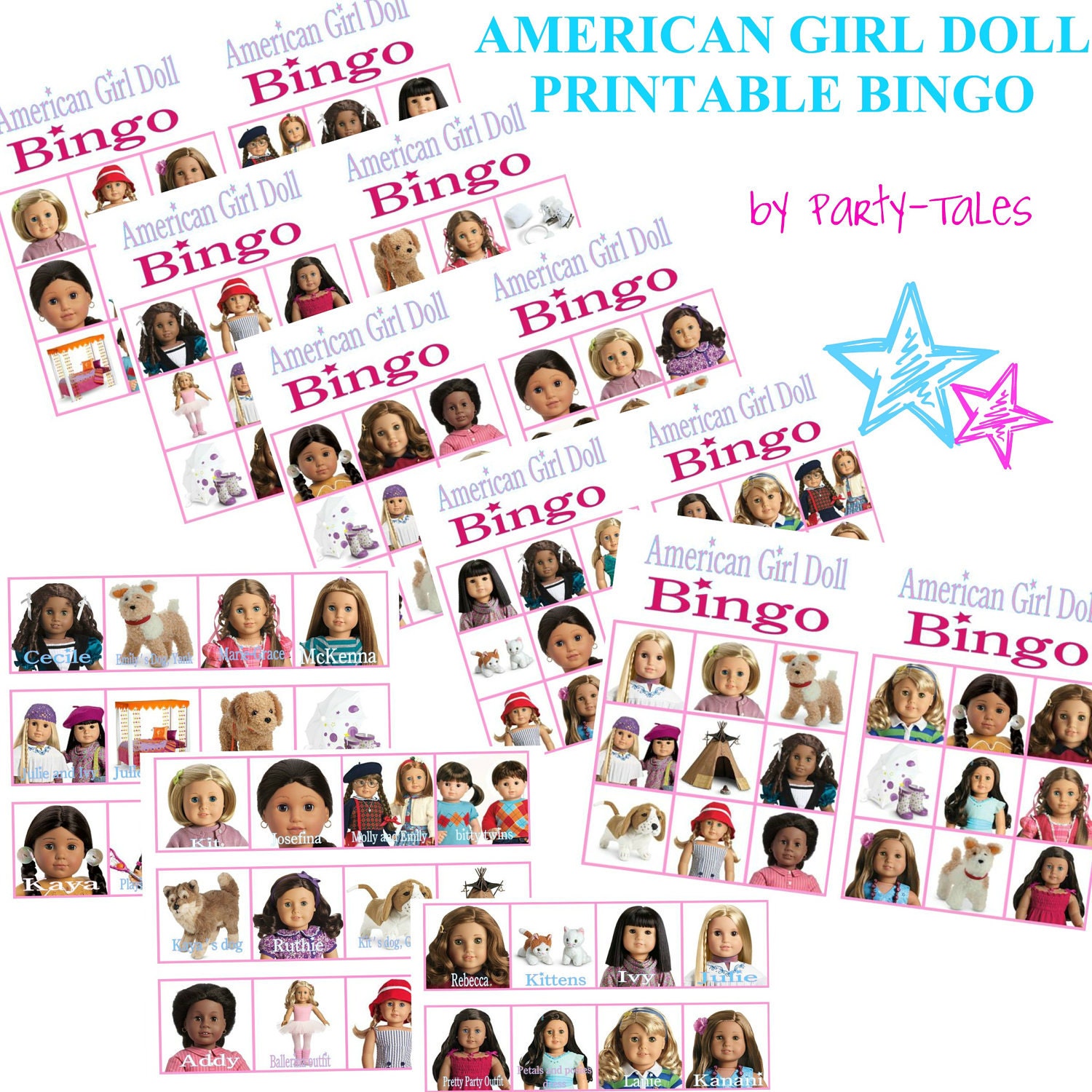 Free Printable American Girl Doll Coloring Pages