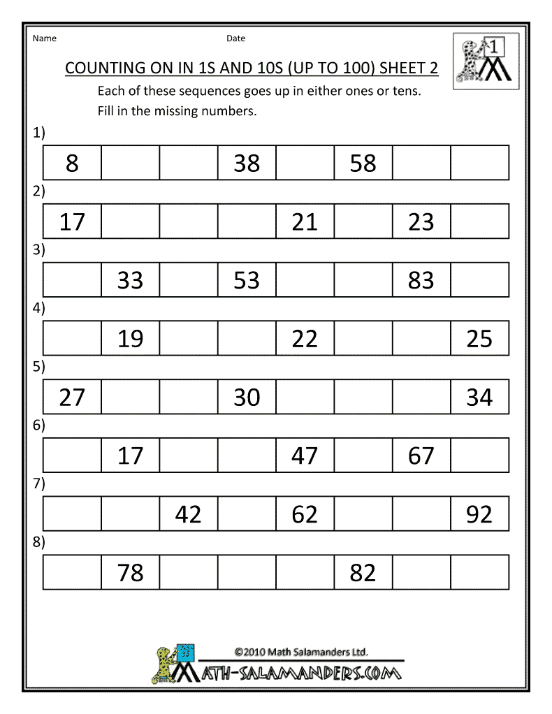 Free Printable Homework Sheets For Kids