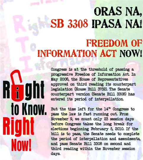 Freedom Of Information Bill Philippines